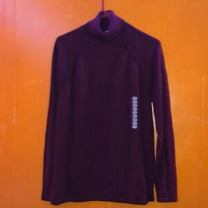 Jeanne Pierre women’s long sleeve turtleneck top size large